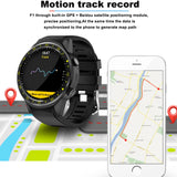 Smart Sports Wristwatch With GPS & Camera,Bluetooth,Sim Card For IOS & Android