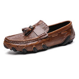 Comfortable Soft Leather Loafer Slip On Shoe