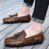 Comfortable Soft Leather Loafer Slip On Shoe