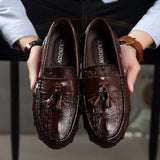 Comfortable Soft Leather Loafer Slip On Shoe