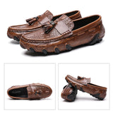 Comfortable Soft Leather Loafer Slip On Shoe