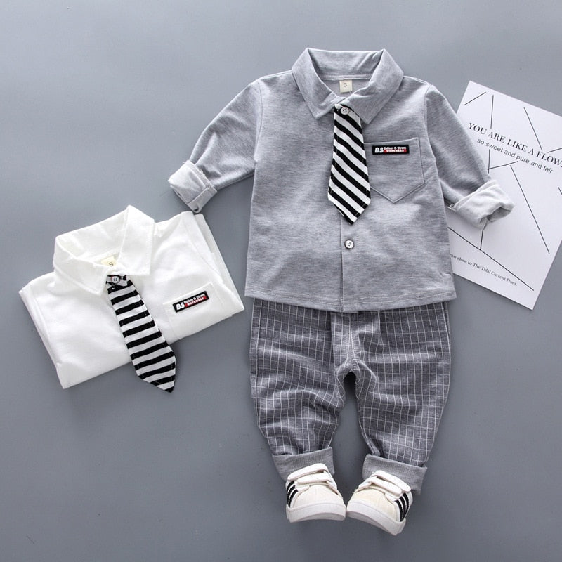Two Piece Kids Holiday Suit