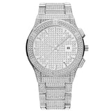 Analog Water Resistant Full Diamond Watch