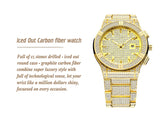 Analog Water Resistant Full Diamond Watch