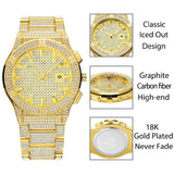 Analog Water Resistant Full Diamond Watch