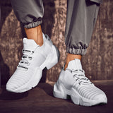 Thick Soled Flyknit Extra Anty Skidding Trainer For All Season