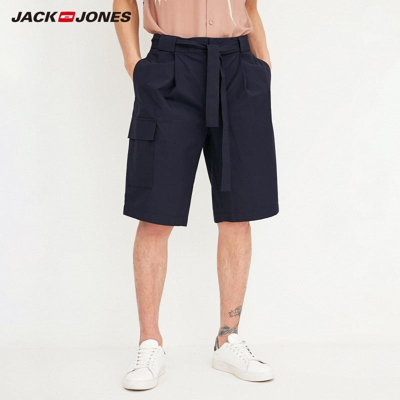 JackJones Men's Spring 100% Cotton Casual Shorts