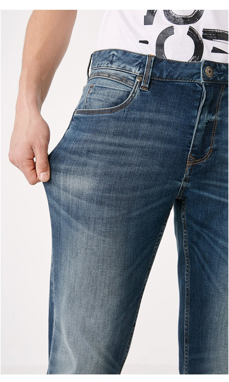 Mens Premium Cotton Smooth Jeans For All Years