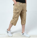 Mens Multi Pockets Short Trouser For Summer Walk