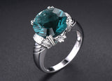 Classic Design Wedding Ring With 925 Gemstone Silver