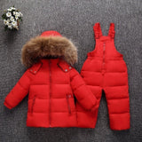 Infant 12 Months To 5 Years Old Full Bodysuit Winter Parka And Overcoat