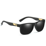 Men Square Sunglasses With HD Polarized Glass For Driving & Outdoor Fashion