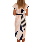 Ladies Elegant Midi Summer Dress For All Day Out