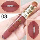 Nude Glitter Lip Gloss Red Lip Tint