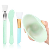 DIY Face Mask Ingredients Mixing Silicone Bowl Set Cosmetology  Device For Women