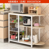 Kitchen Wooden Shelf Storage