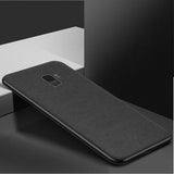 Ultra-thin Breathable Cloth Phone Case Luxury Soft Silicone Shockproof Case For Samsung Galaxy S8 S9 S10 Plus Note 8 9 Coque