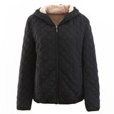 Hooded Autumn To Winter Cashmere Parka Female Coats