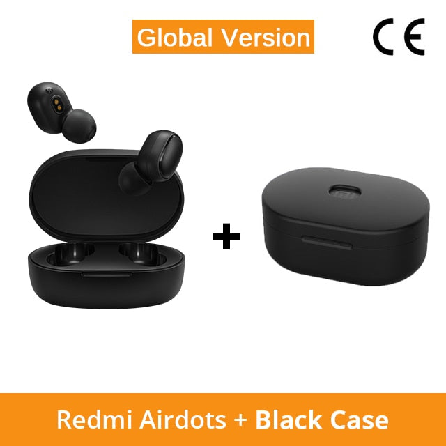 Xiaomi Redmi AirDots Wireless Bluetooth 5.0 Earphone In Ear stereo bass Earphones With Mic Handsfree Redmi Earbuds