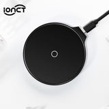 iONCT QI Wireless Charger For iPhone X 8 Plus XR XS Max For Samsung S8 S9 For Huawei Xiaomi Charging Charger Wireless Pad Dock