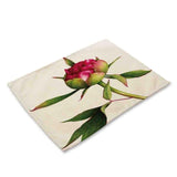 Rose Pattern Table Mat