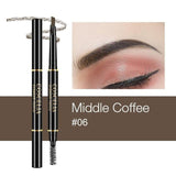 Double-Sided Eyebrow Pencil For Makeup Lasting Pen