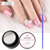 Manicure DIY UV Nail Elastic Drawing Nail Gel Polish For Ladies