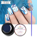 Manicure DIY UV Nail Elastic Drawing Nail Gel Polish For Ladies