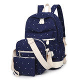 Dot Printing School Backpack For Girls Student School Bags Girls School Bag