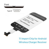 Wireless Charger 5W/7.5W/10W Wireless Charging pad with Charging Receiver for iPhone X/XS Max XR Samsung Huawei Xiaomi