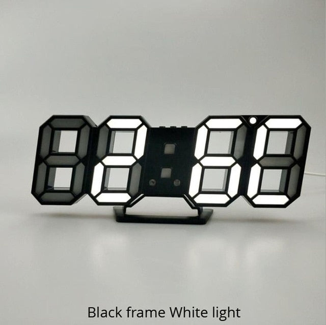 3D LED Wall Clock