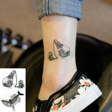 Waterproof Temporary Tattoo Sticker sun moon planet tatto flash tatoo fake tattoos for kids men women