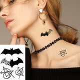 Waterproof Temporary Tattoo Sticker sun moon planet tatto flash tatoo fake tattoos for kids men women