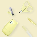 Baby Nail Scissors Gorgeous Trimmer Sets Safety Care Nail Cutter Nail Scissors Nails Suit Newborn Baby Care Cleaning Toils