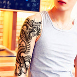 22X16cm Waterproof Large Temporary Tattoo Stickers Men Arm Leg Transfer Tattoo Dragon Sexy Products