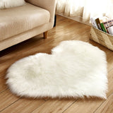 Shaggy Carpet Wool Faux Fluffy Mats Artificial Sheepskin Hairy Mat Rug